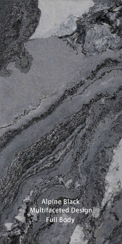 Pedra moderna olhar porcelana piso e telhas de parede com acabamento brilhante ou fosco