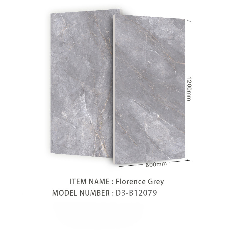 Telhas de parede com textura de mármore - Telhas modernas de 60 x 120 cm para um banheiro elegante