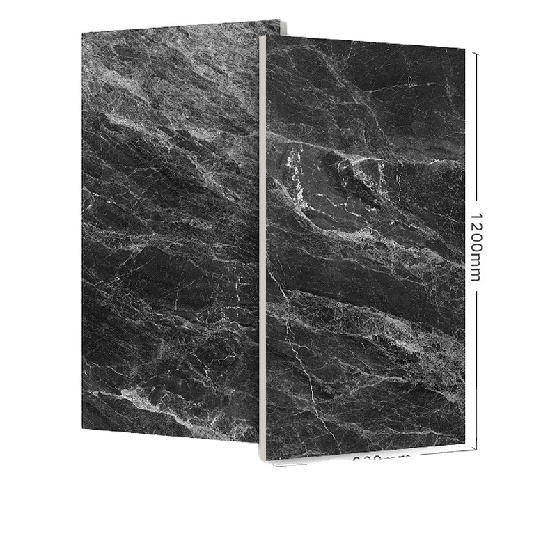 12MM Finitura Polida Imitação de Pedra Texturas Modernas de Marmoreis Para Sala Dentro ((D5-L18709)