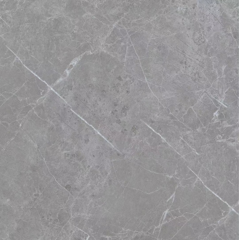 600x600mm Chapas de porcelana com efeito de pedra Contemporânea Chapas de piso não escorregadiças para interiores