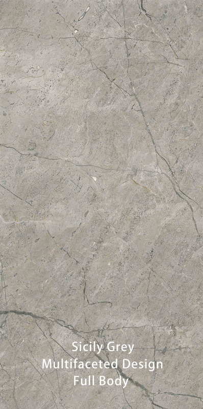 600 X 1200 MM Pedra texturizada de imitação de superfície cinza vintage azulejos de banheiro modernos