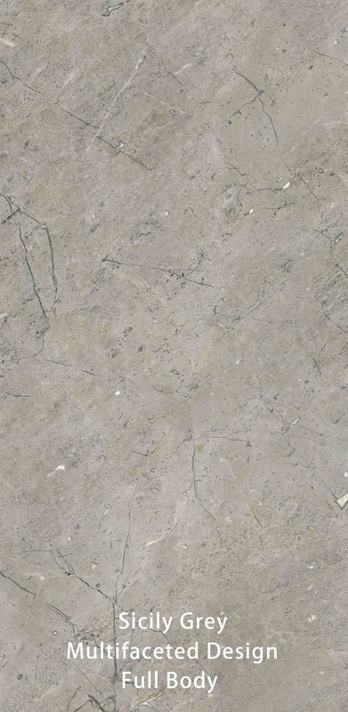 600 X 1200 MM Pedra texturizada de imitação de superfície cinza vintage azulejos de banheiro modernos