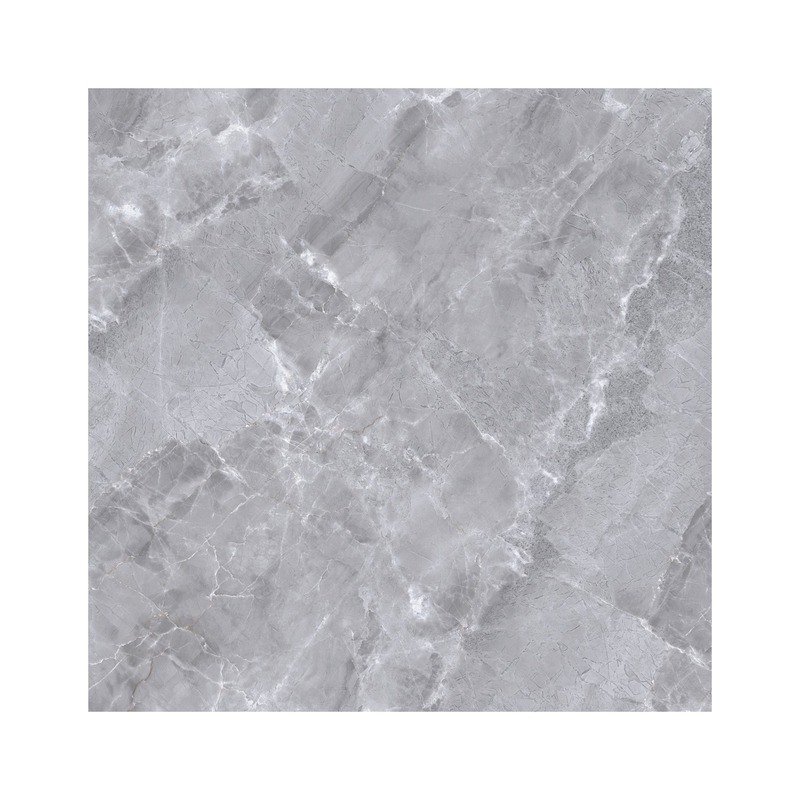 Pedra Elegante Olhar Moderno Porcelana Polida 600x600mm para Paredes do Chão