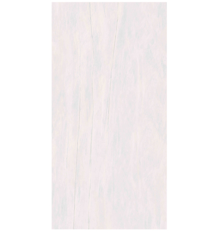 Elegantes azulejos de piso de porcelana de estilo moderno com efeito de pedra 600x1200mm em acabamento mate / brilhante