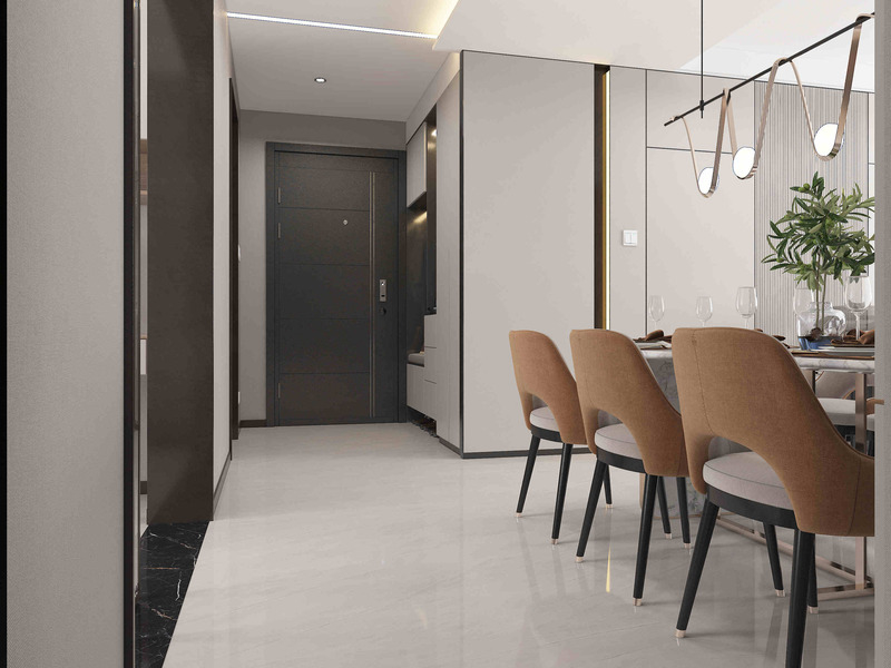 Telhas modernas de mármore brilhante 600x1200mm porcelana antiderrapante telhas de parede e piso